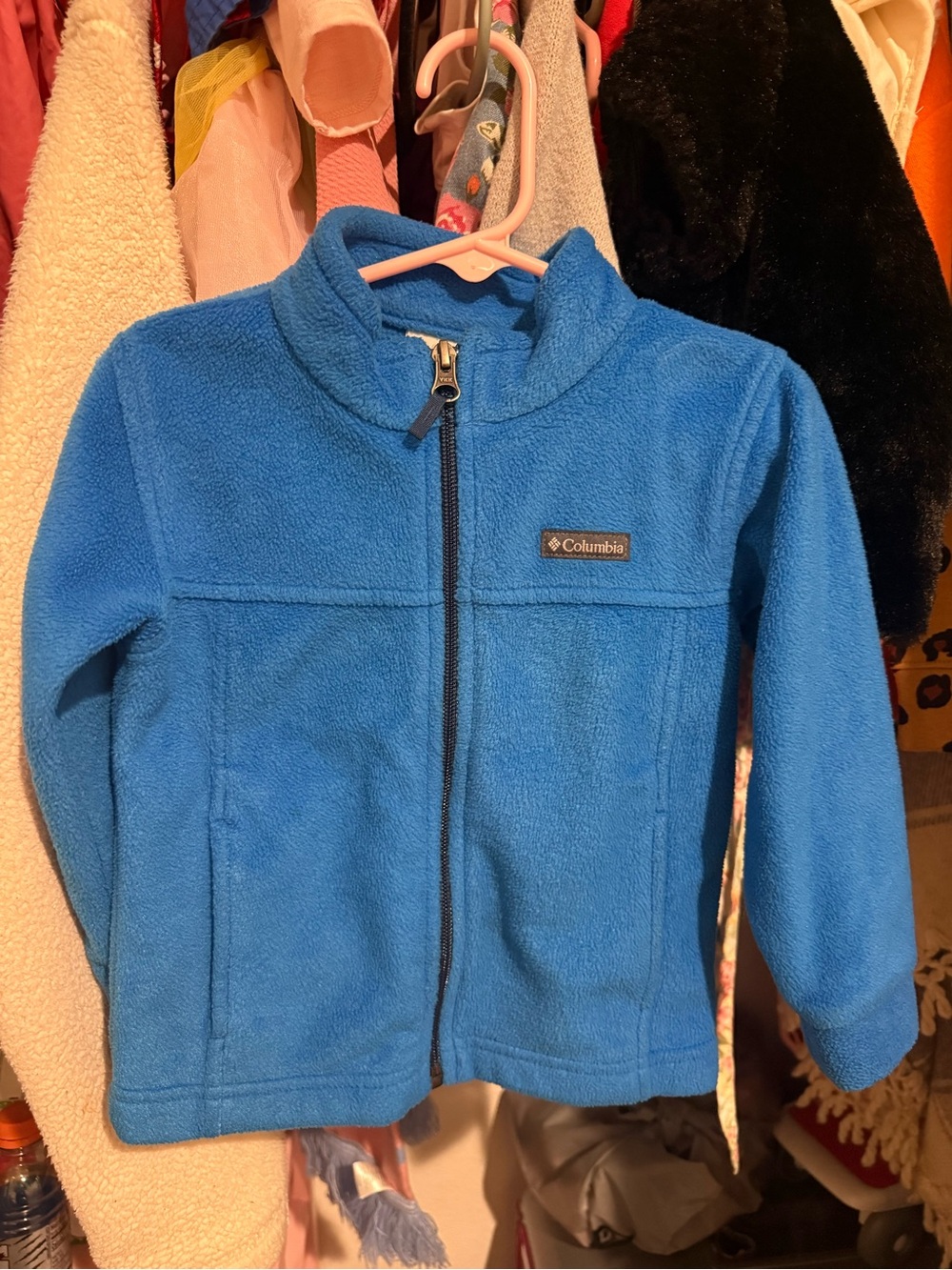 Columbia Kids Blue Full-Zip Fleece Jacket